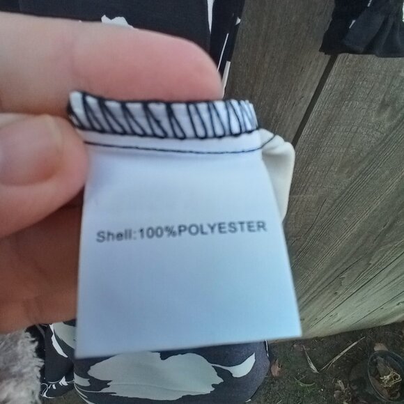 KARMI LABEL Dress Womens Size M Black Floral Print Halter Tie Waist New Slim New - Picture 15 of 15